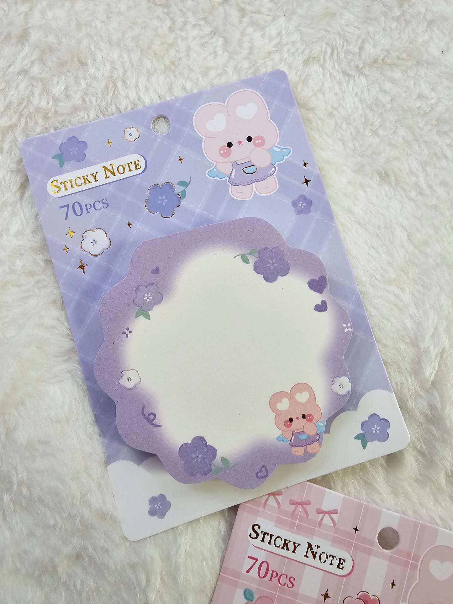 Cute Flower DIY Cut Sticky Notes