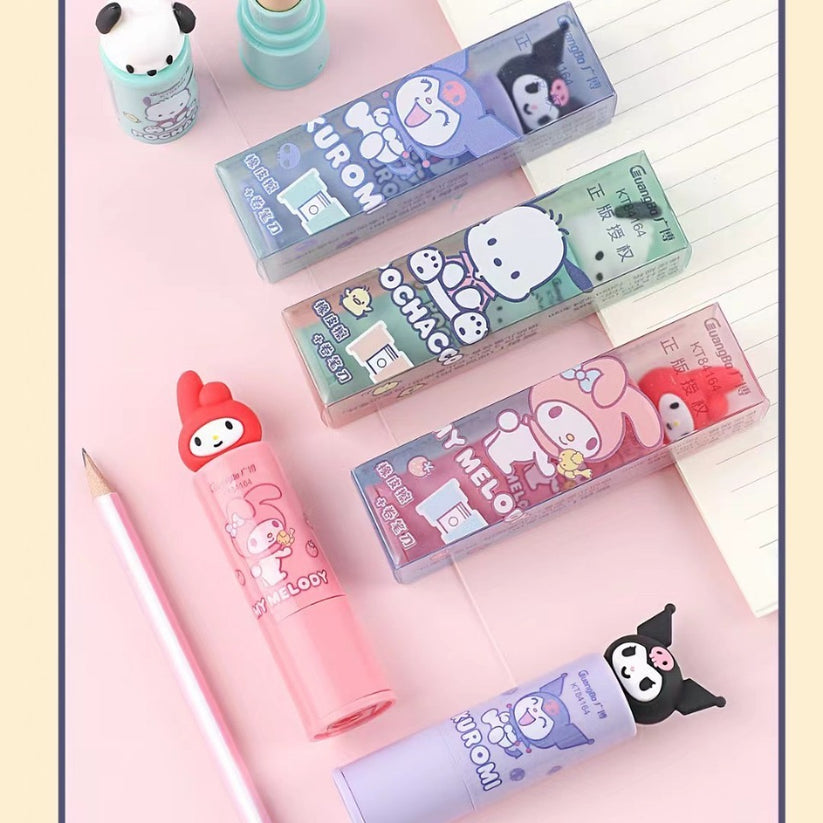 Sanrio Offical Sharpener With Eraser