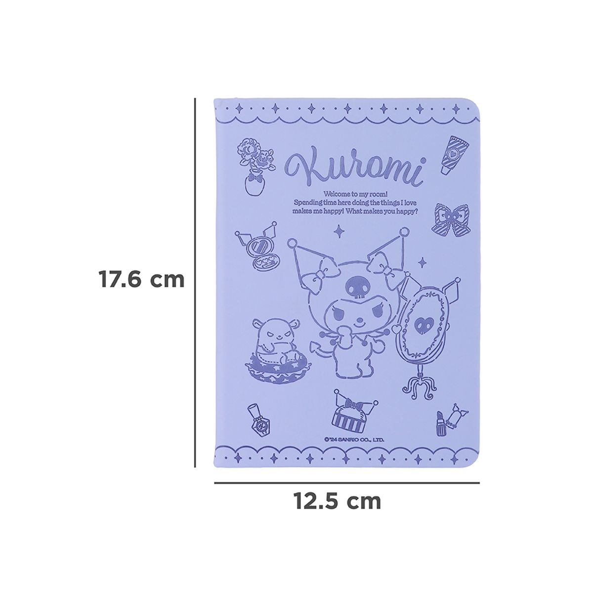 Sanrio Official Embossed Notebook