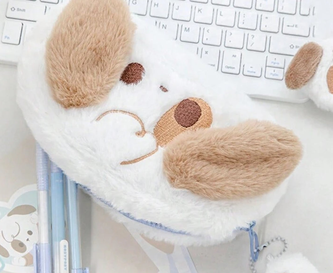 Cute Plush Pencil Pouch