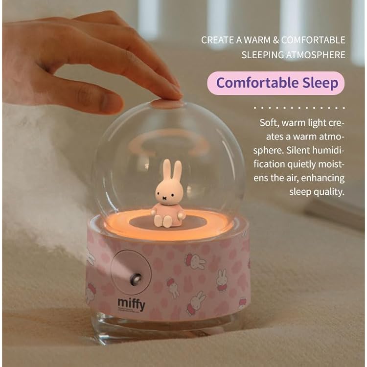 Miffy Official Crystal Ball Mist Humidifier - Romantic Gift Choice