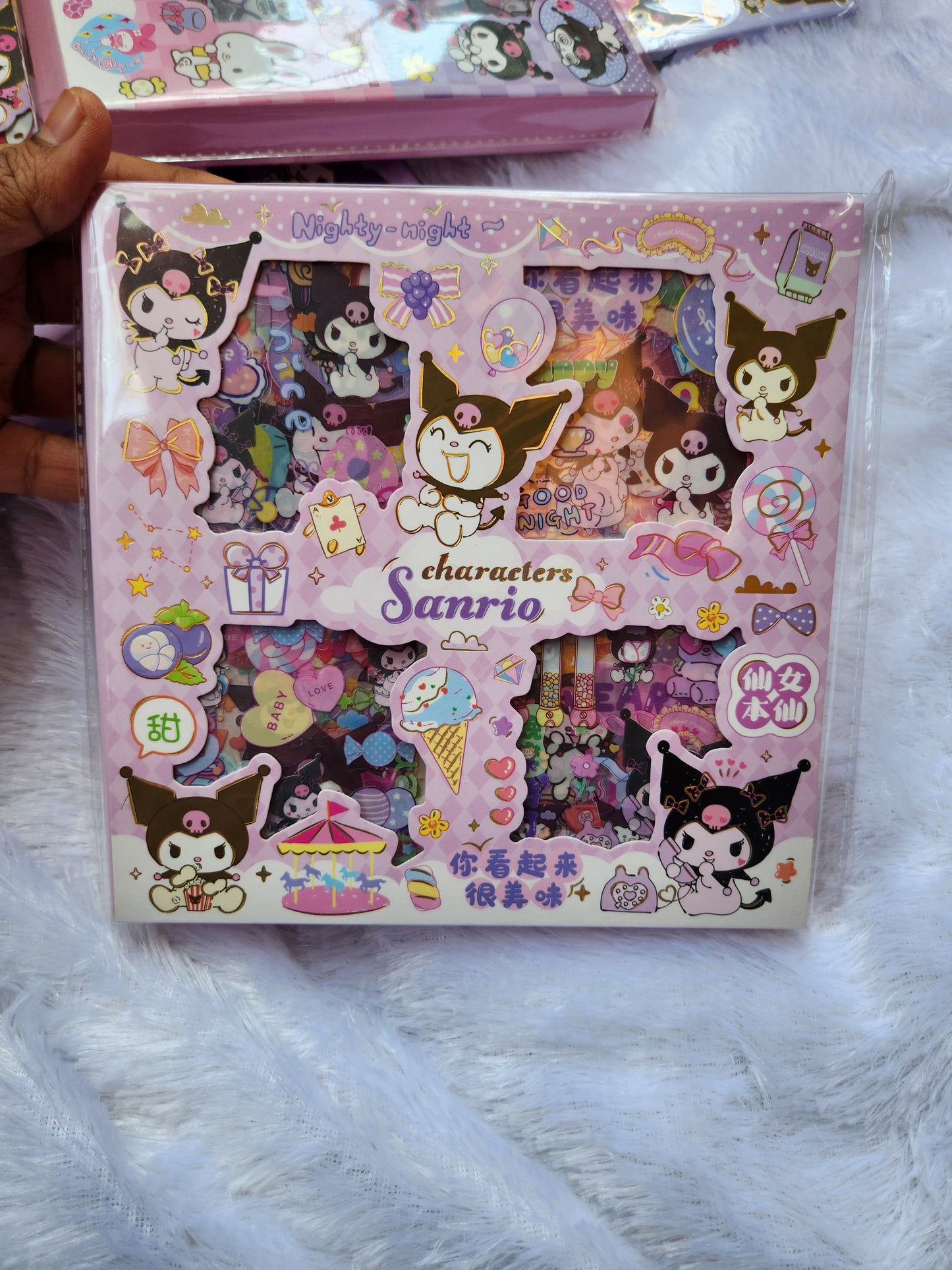 Kuromi Sticker Set Of 32 Sheets