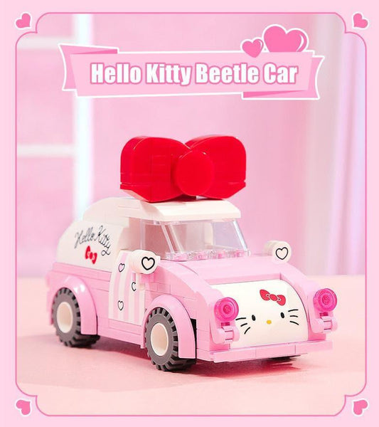 Keeppley Official Sanrio Hello Kitty Mini-Car Bricks