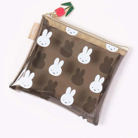 Miffy Official Premium Mini Pouch With Tulip Pendent