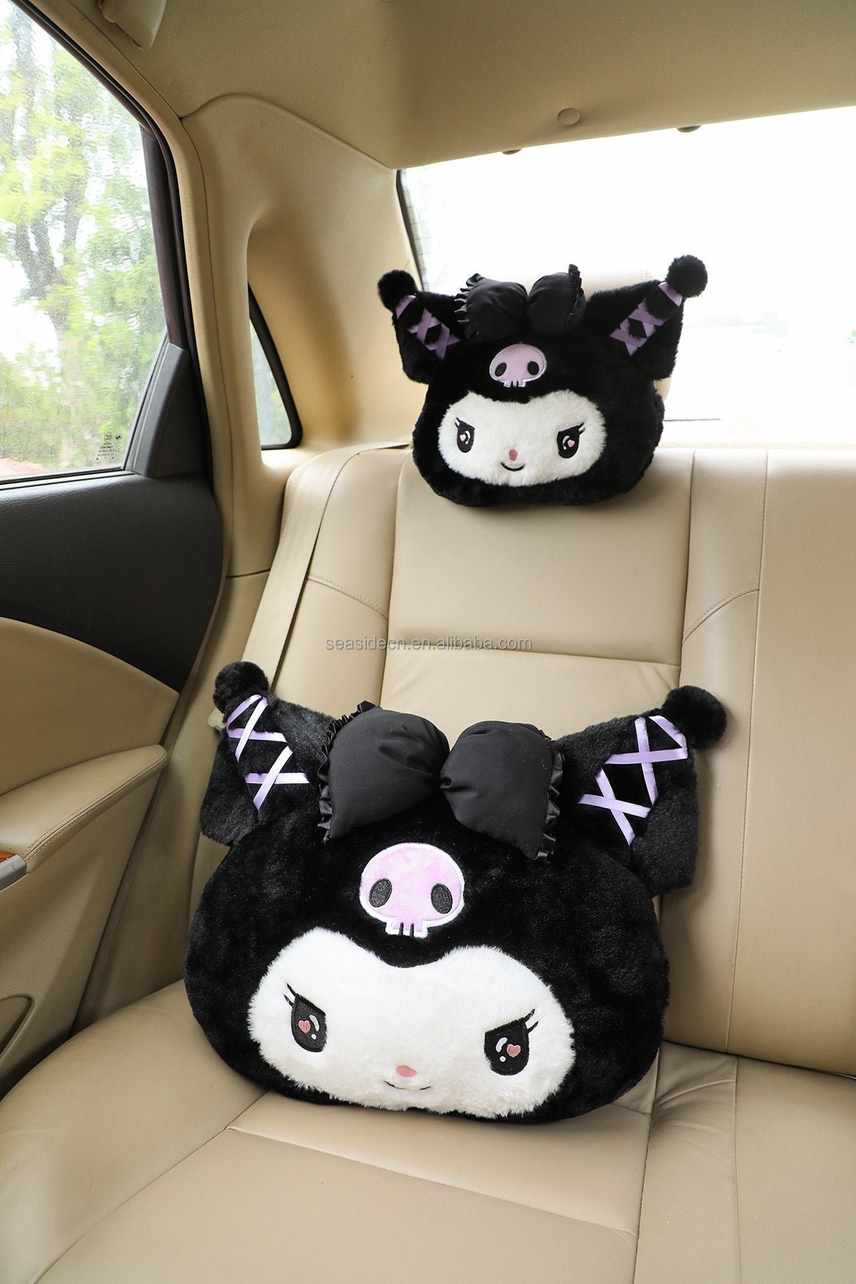 Kuromi & Mymelody Plushie Pillow