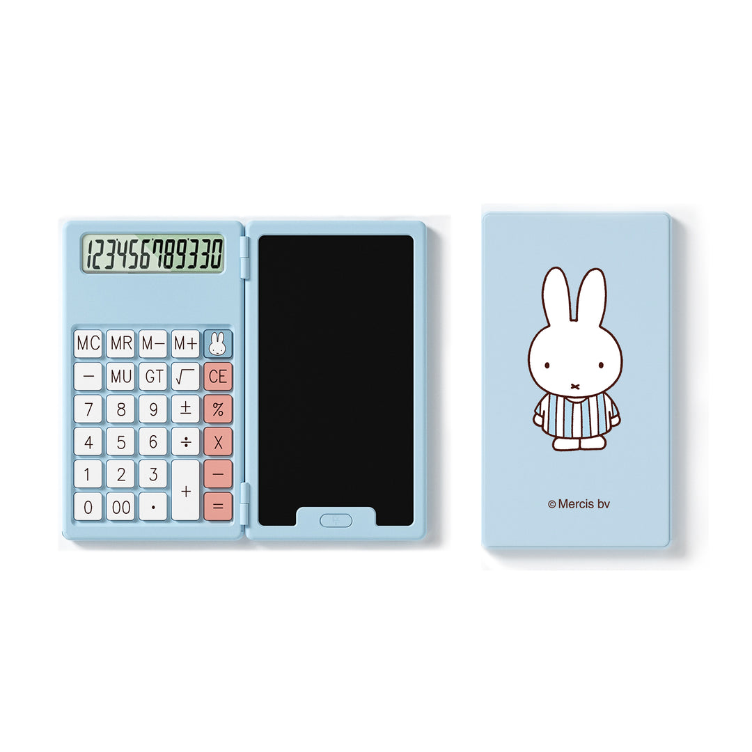 Miffy Official Portable Calculator with E-NotePad