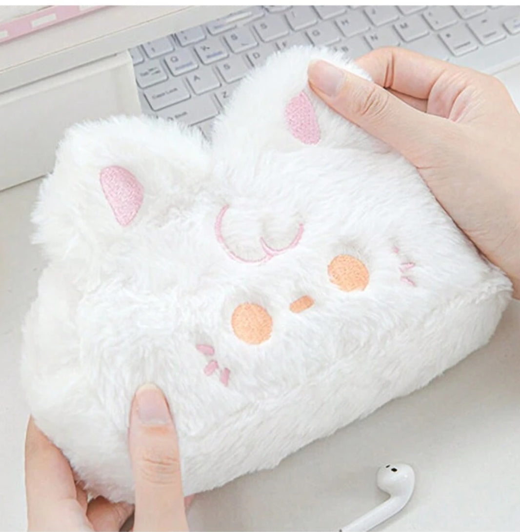 Cute Plush Pencil Pouch