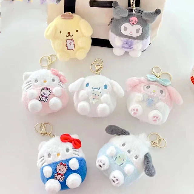 Sanrio Plushie Mini Pouch Keychain