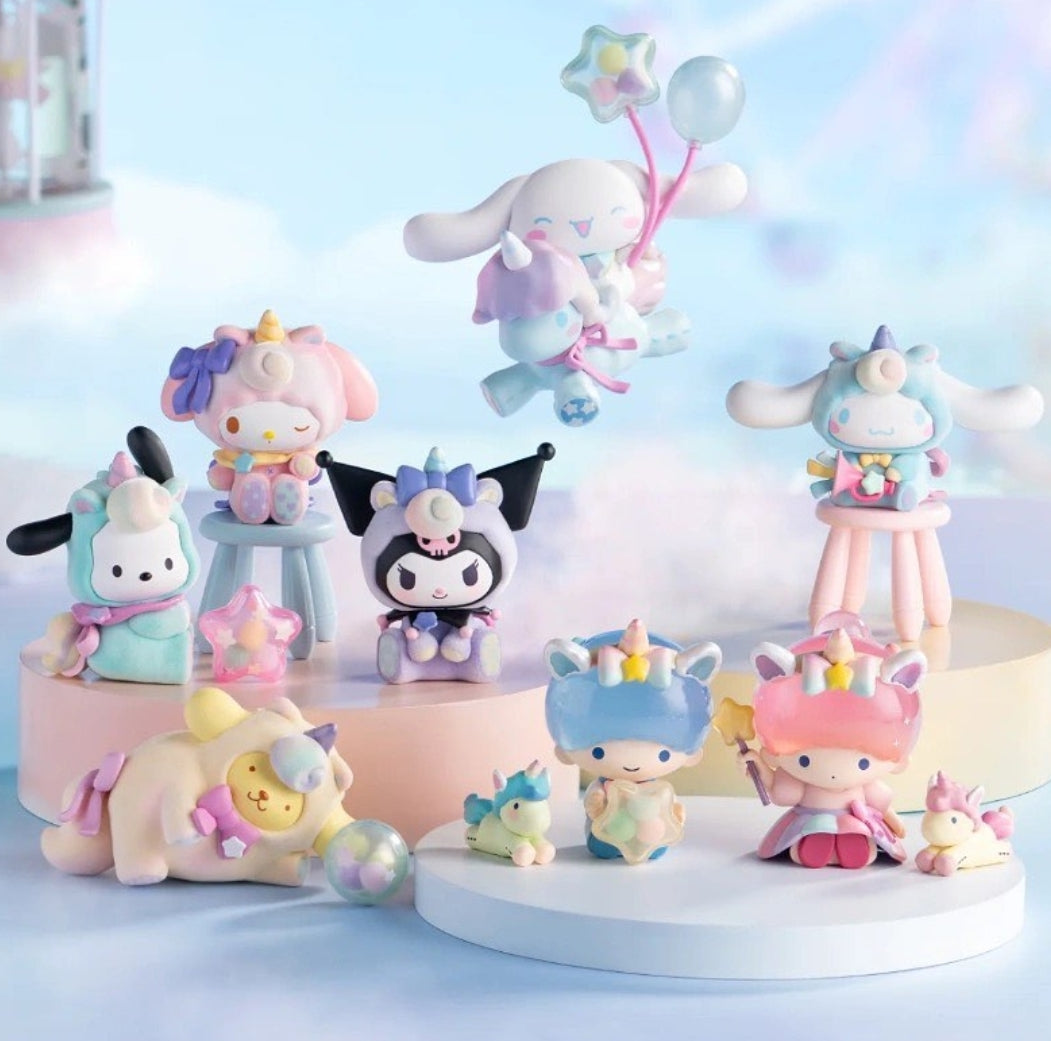 Sanrio Offical Unicorn Dream Land Blind Box ( No of product:1)