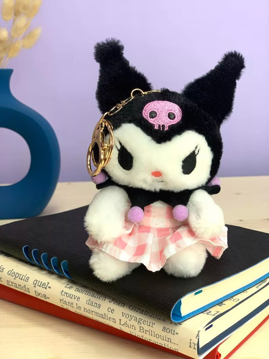 Kuromi Plushie Keychain