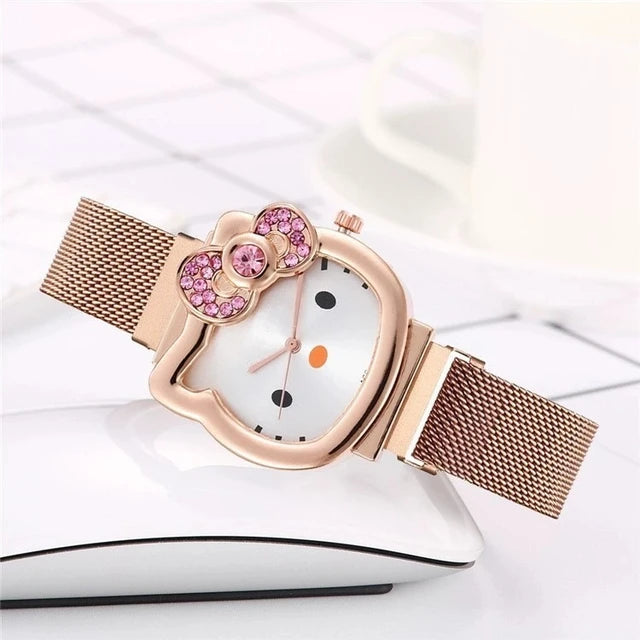 HK Cute Magnetic Strap Watch