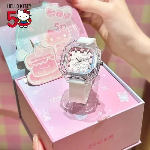 Sanrio Official 50th Anniversary Hello Kitty Zgo Watch