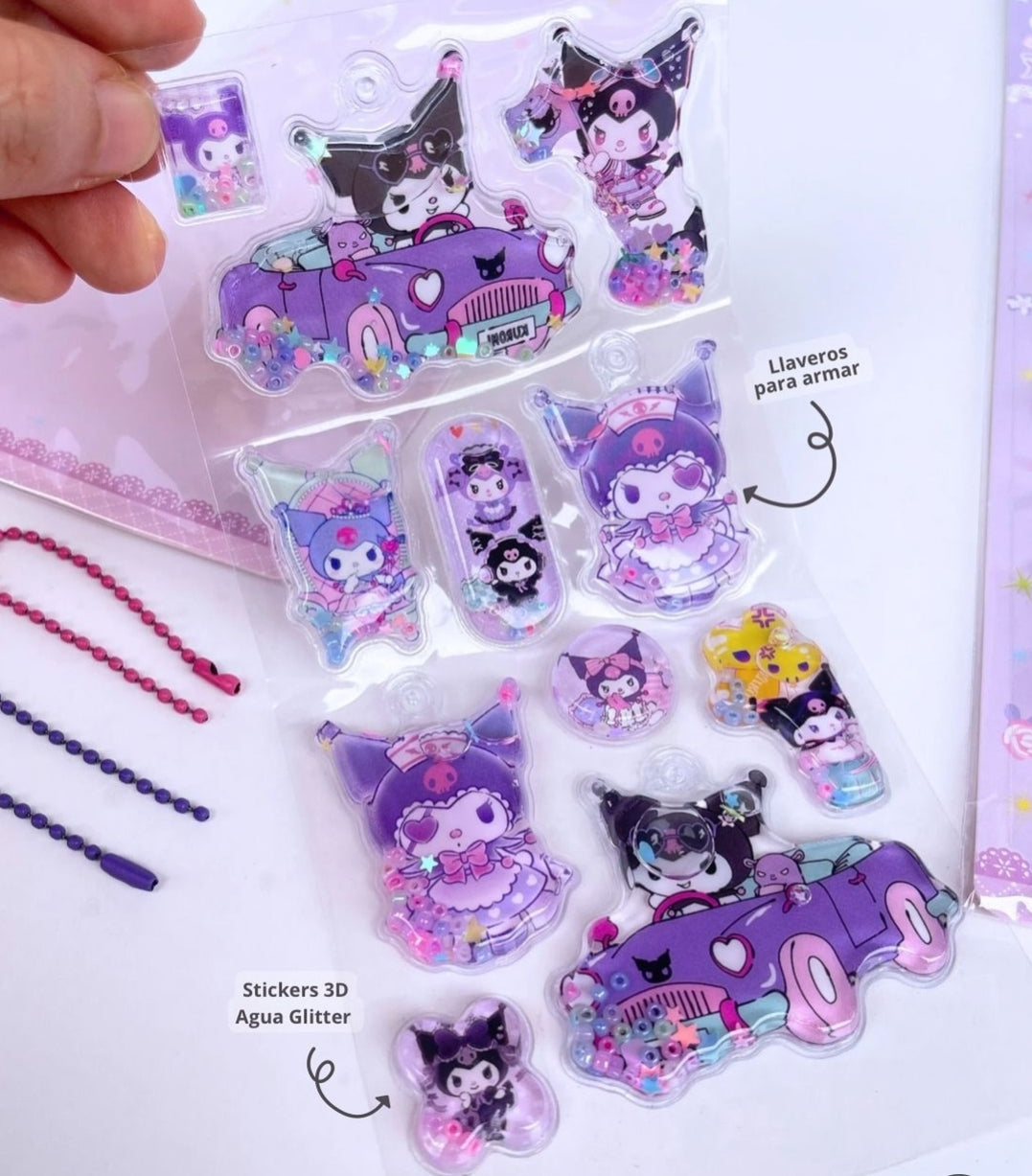 Sanrio 3D DIY KeyChain/Sticker