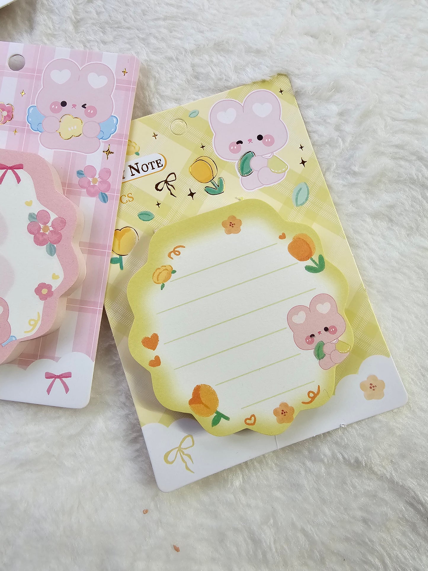 Cute Flower DIY Cut Sticky Notes