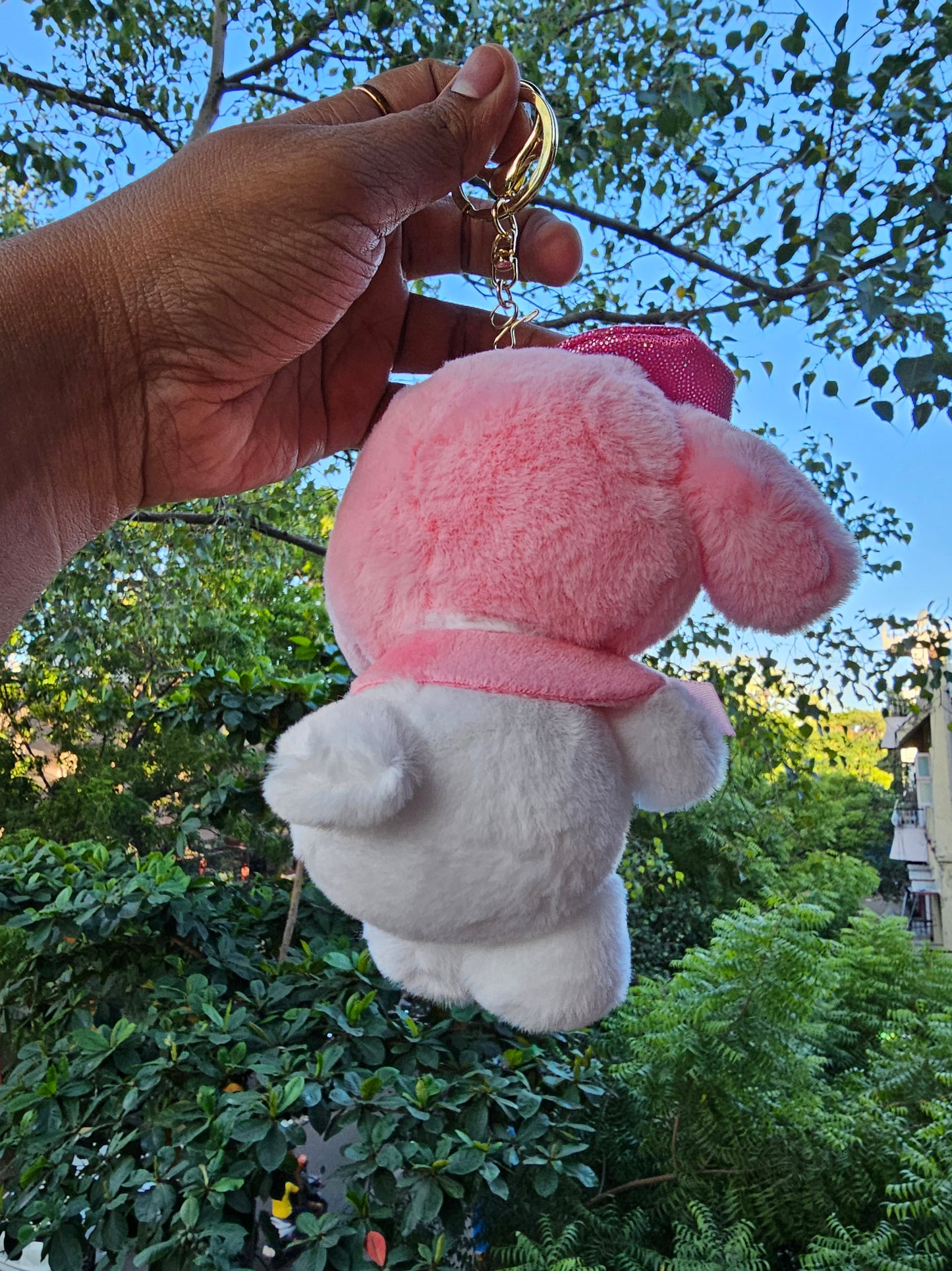 Sanrio Mymelody Plushie Keychain