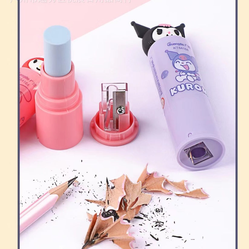 Sanrio Offical Sharpener With Eraser