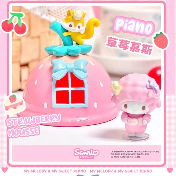 Sanrio Official My Melody & My Sweet Piano Playhouse Blind Box ( No.of product 1)