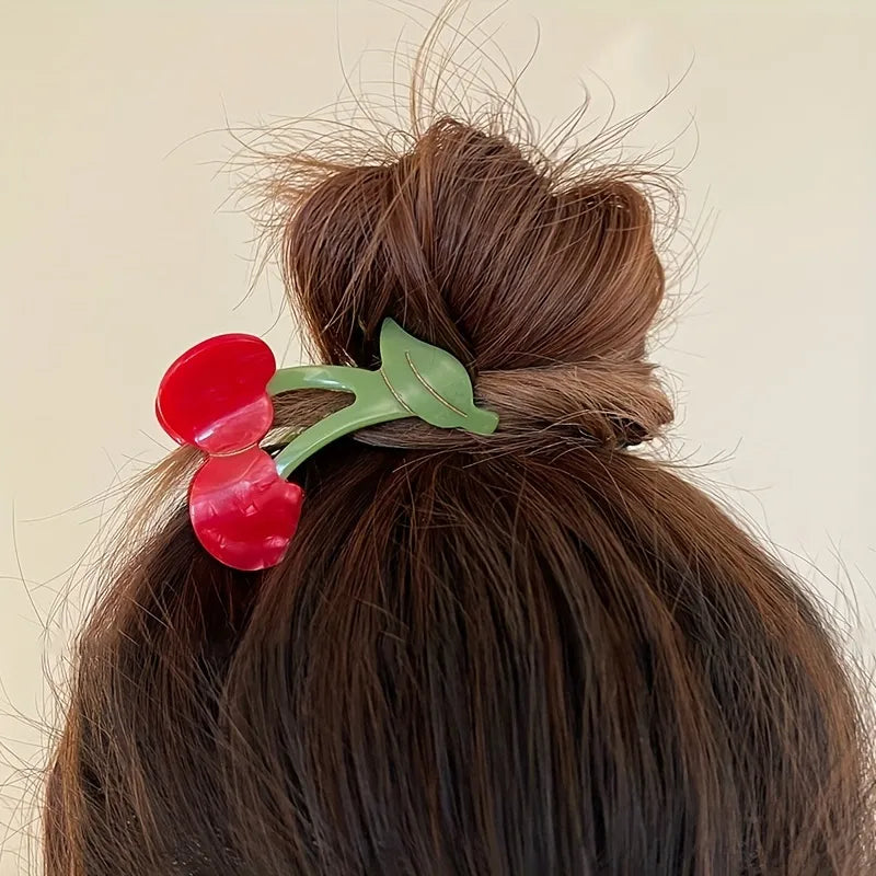 Cute Cherry Claw Clip