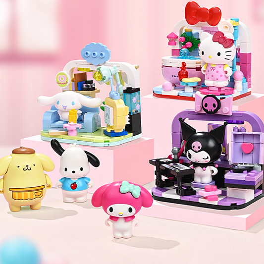 KEEPPLEY Sanrio Official
Stay at Home Series Building Blocks