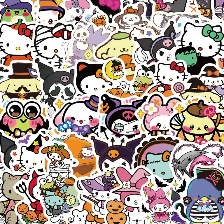 Sanrio Premium DIY Cut Stickers (Set of 50)