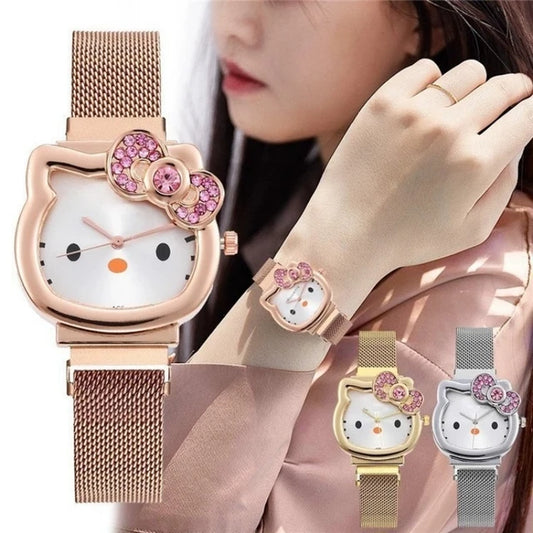 HK Cute Magnetic Strap Watch