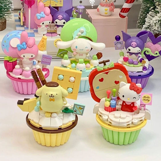 Sanrio Official Building Block Cake Series