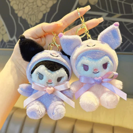 Kuromi Plushie Keychain