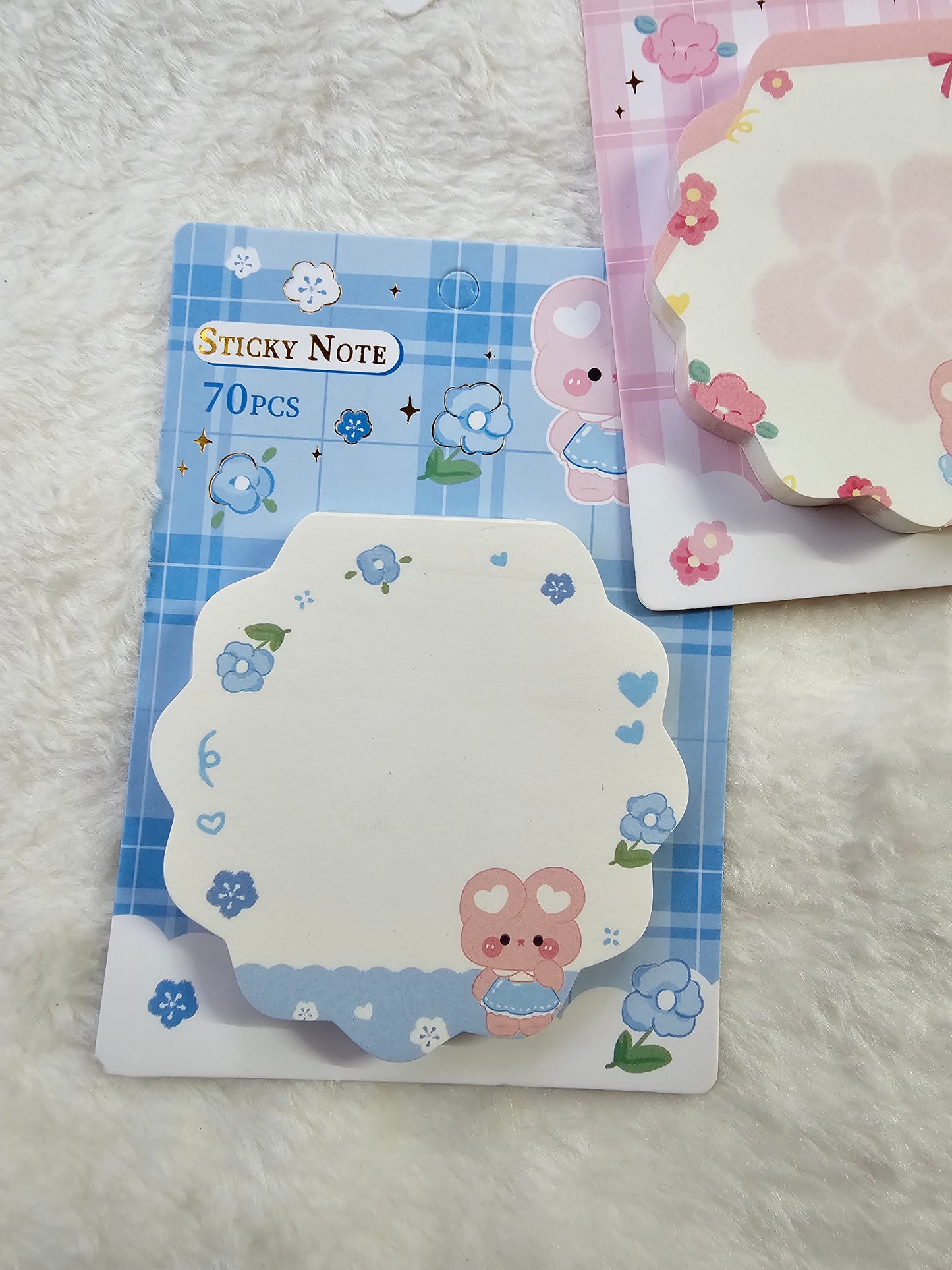 Cute Flower DIY Cut Sticky Notes