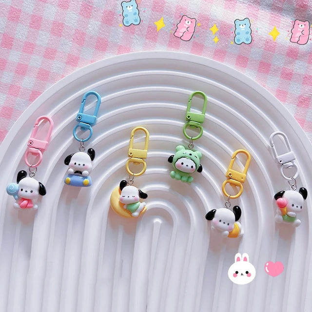 Pochacoo Keychain Combo (Set of 6)