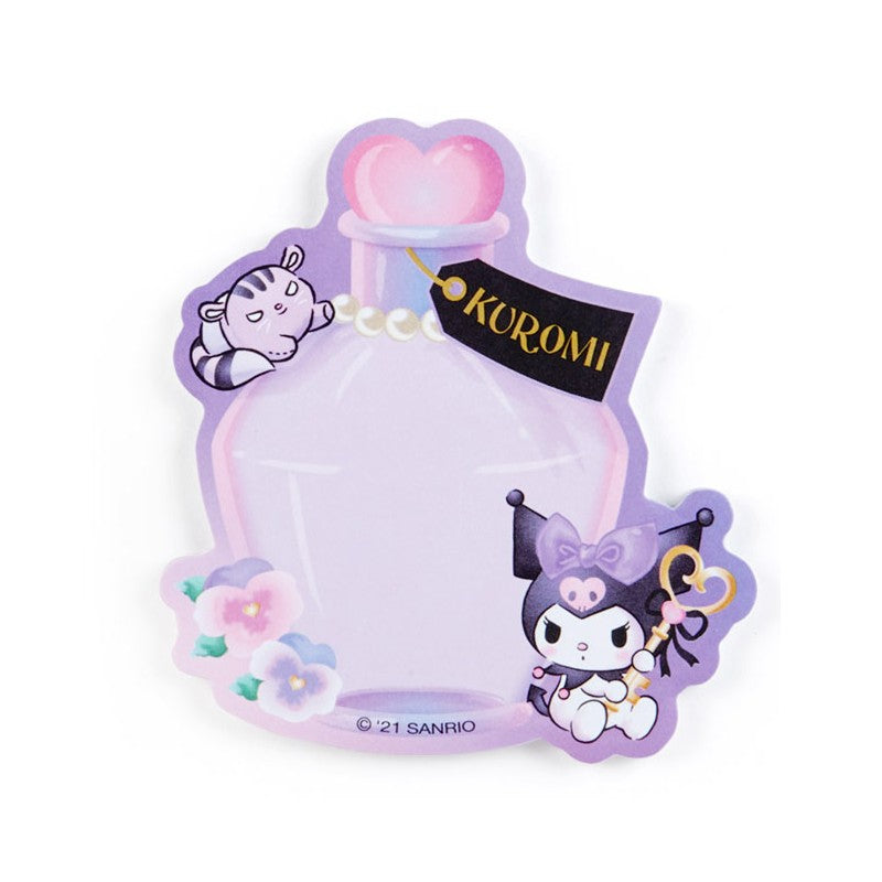 Sanrio Official Kuromi & The Giant Perfume Bottle Die-Cut Sticky Notes