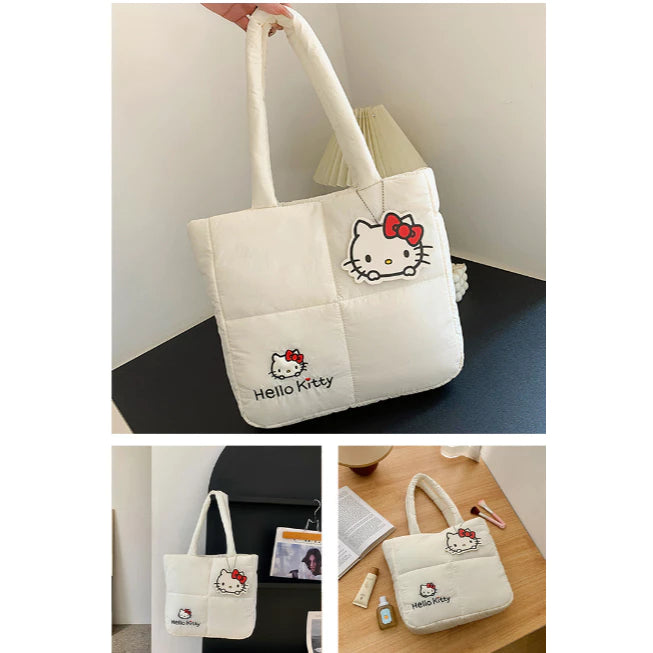 Sanrio Puffed Tote Bag