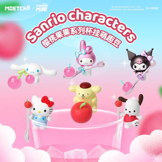 Sanrio Official Characters Sweet Cherry on Cup Beans Mini Series