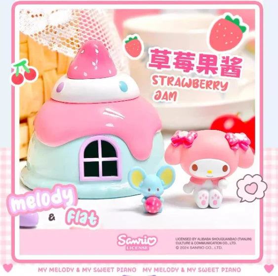 Sanrio Official My Melody & My Sweet Piano Playhouse Blind Box ( No.of product 1)