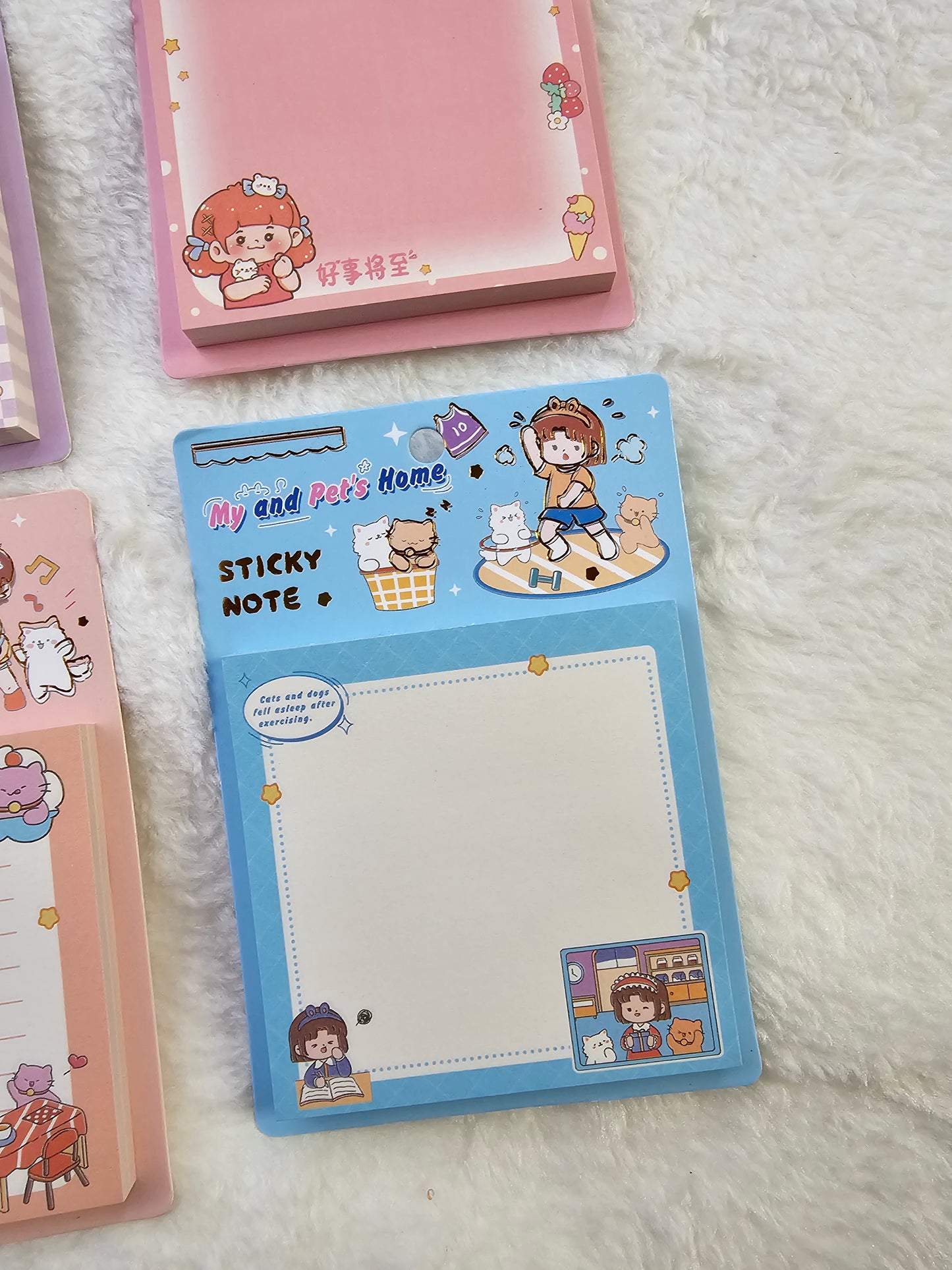 Kawaii My and Pets Sticky Note