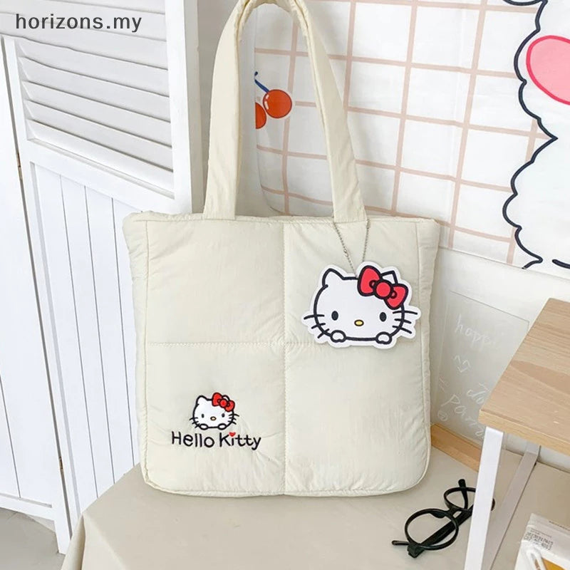 Sanrio Puffed Tote Bag